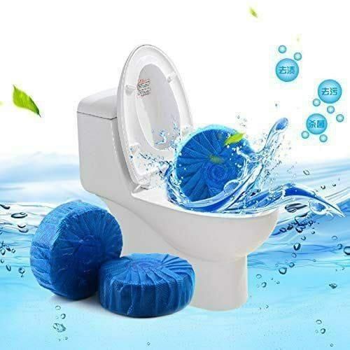 Blue Bubble™ Automatic Toilet & Bathroom Cleaner Tablets | Self-Cleaning Flush | Pack of 10/20/30
