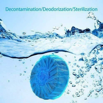 Blue Bubble™ Automatic Toilet & Bathroom Cleaner Tablets | Self-Cleaning Flush | Pack of 10/20/30