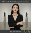 Emerald Glow™ Oval Green Stainless Crystal Pendant Necklace & Bracelet Set- Gold-Plated Elegance!!!