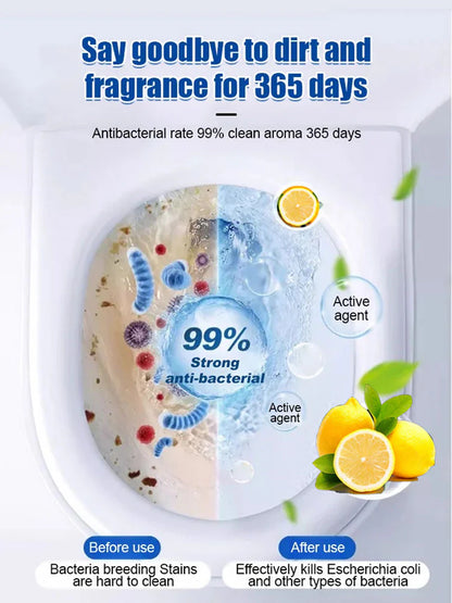 Blue Bubble™ Automatic Toilet & Bathroom Cleaner Tablets | Self-Cleaning Flush | Pack of 10/20/30